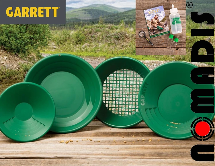 komplet za izpiranje zlata garrett deluxe