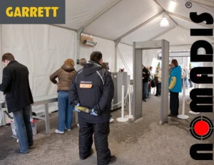 garrett pd6500i detektorska vrata v šotoru