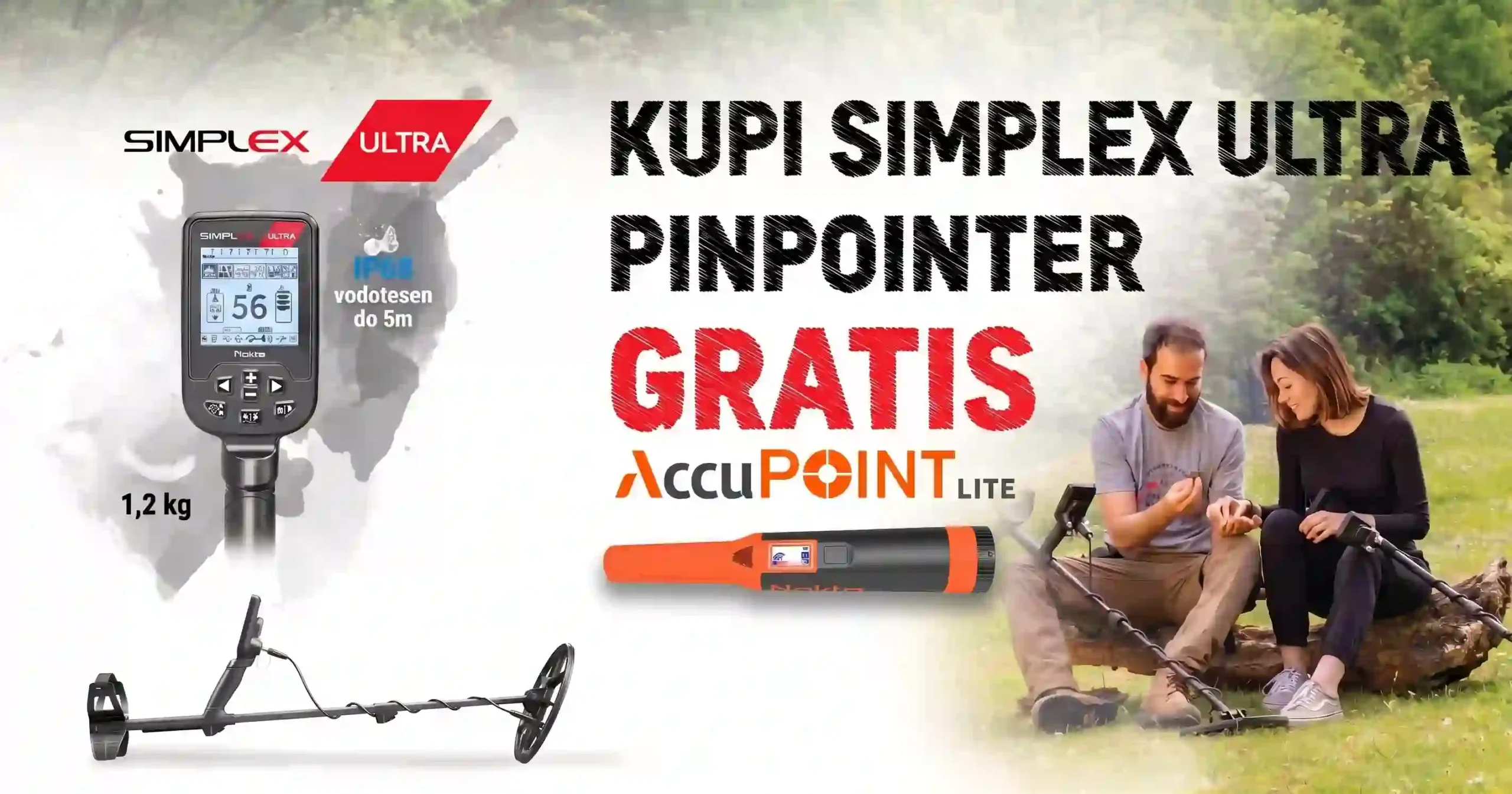detektor kovin simplex ultra accupoint lite